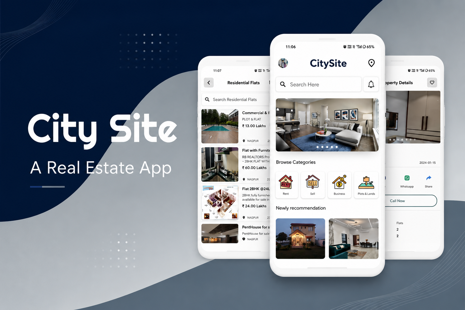 CitySite Real Estate App