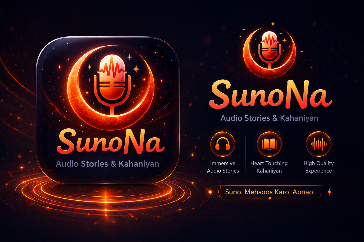 SunoNa Audio Series App