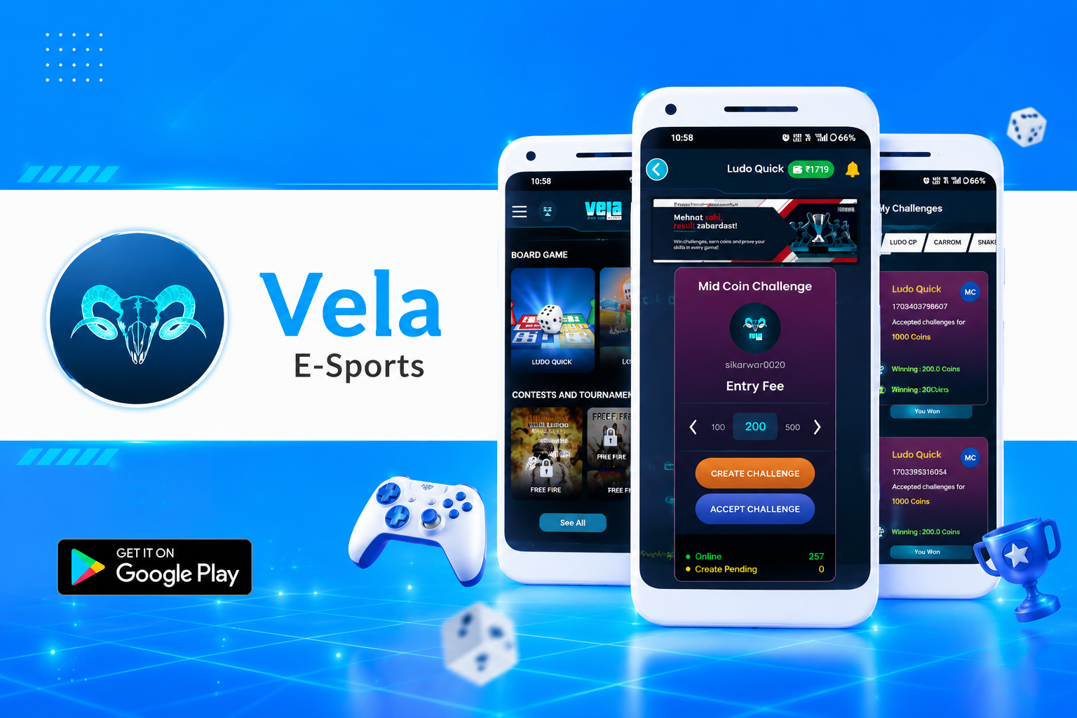 Vela Esports Platform
